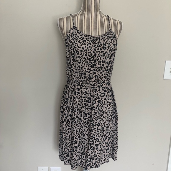 vero moda animal print dress